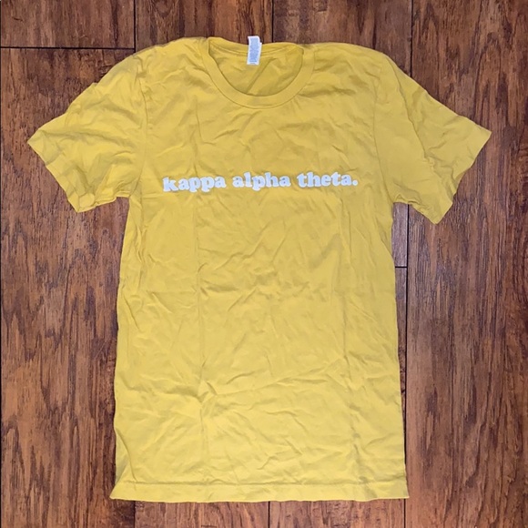 Yellow kappa alpha theta t shirt - Picture 1 of 1